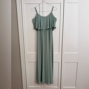 Show Me Your MuMu Sage Green Maxi Dress
